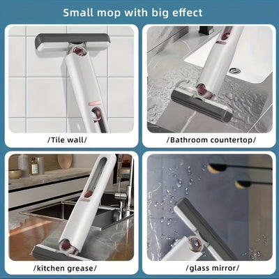 Portable Self-Squeeze Mini Mop - Hand Wash-Free, Strong Absorbent, Multifunction Cleaning Tool