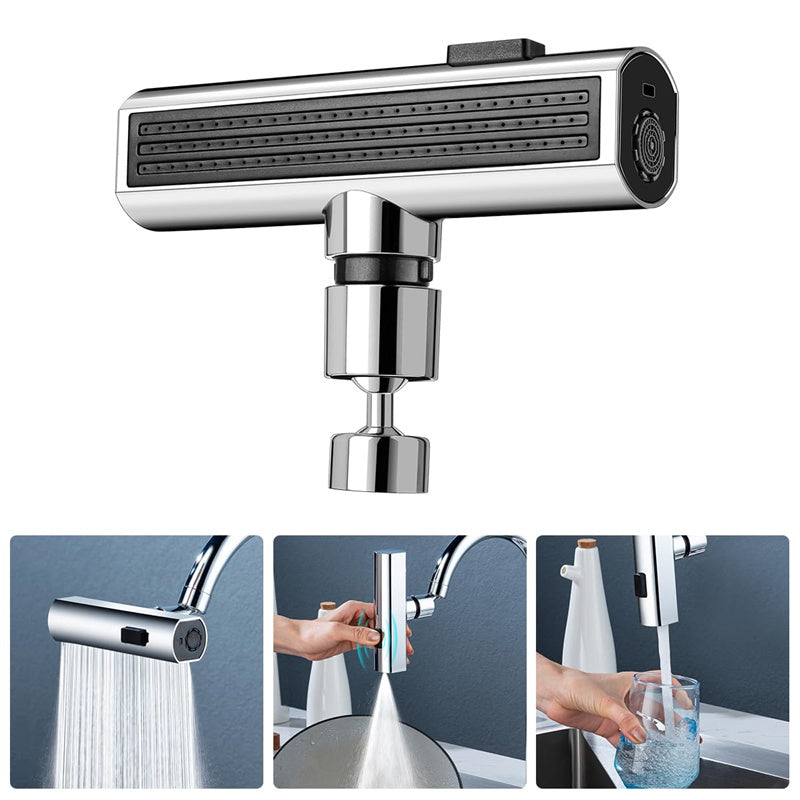 Universal Rotating Kitchen Faucet Waterfall Nozzle