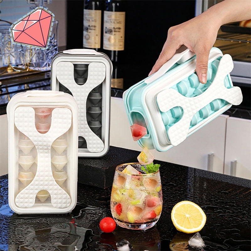 2in1 Portable Silicone Ice Ball Mold Ice Maker Water Bottle Ice Cube Mould Bottle Creative Ice Ball